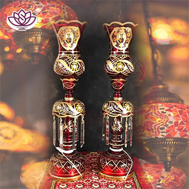 چراغ-لاله-عباسی| سلدا| صنایع دستی| سنتی| لاله عباسی|سلداشاپ|صتایع دستی و گردشگری