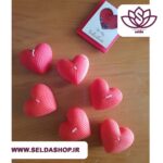 شمع قلبی| باکس گل شمعی|رویای الی| شمع سازی| شمع| صنایع دستی| گردشگری| سوغات| سلدا|سلداشاپ| دستفروشان| شمع قلبی| قلب