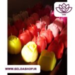 گل لاله شمعی|باکس گل شمعی|رویای الی| شمع سازی| شمع| صنایع دستی| گردشگری| سوغات| سلدا|سلداشاپ| دستفروشان