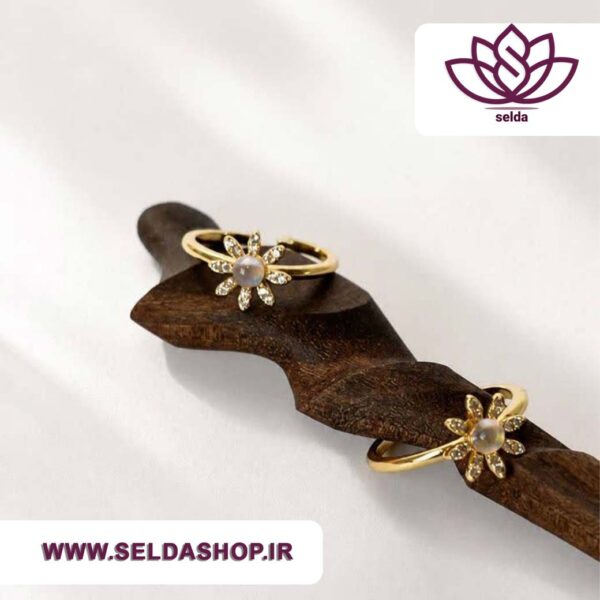 انگشتر فری‌سایز با آبکاری رادیوم | سلداشاپ| سلدا| گل سر | اکسسوری| seldashop | selda| بهترین | ارزانترین انگشتر| ترند ترین انگشتر| قیمت و جنس